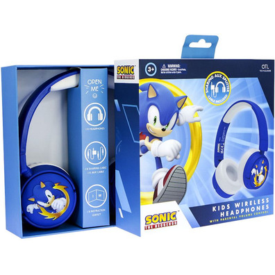 Auriculares OTL Kids Wireless Sonic The Hedgehog (Consolas/Smartphones)