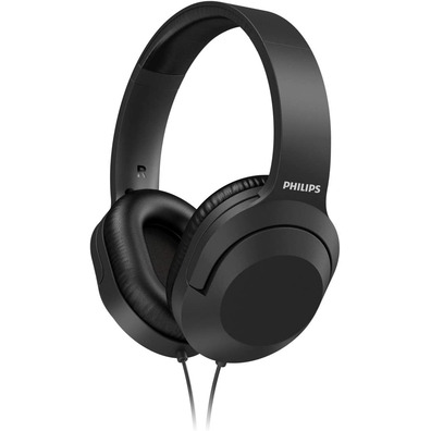 Auriculares Philips TAH2005 3.5mm Negro