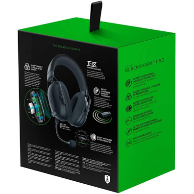 Auriculares Razer Blackshark V2 Pro Wireless/Cable