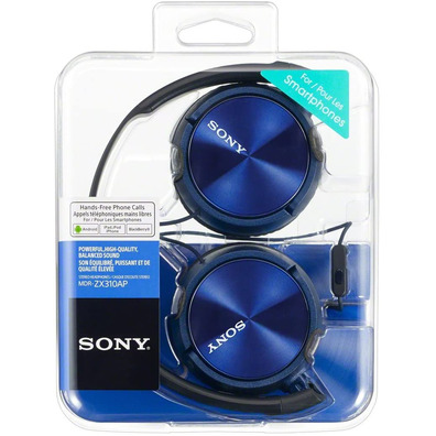 Auriculares SONY MDRZX310APL Azul