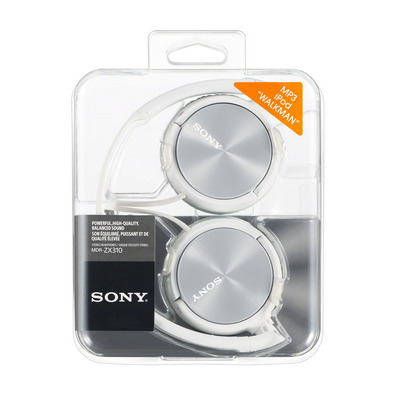 Auriculares SONY MDRZX310APW Blanco