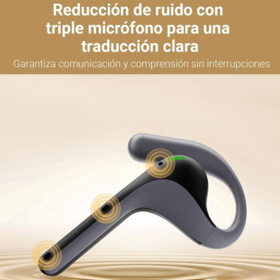 Auriculares Traductor Timekettle W4 Pro IA Negro en Tiempo Real