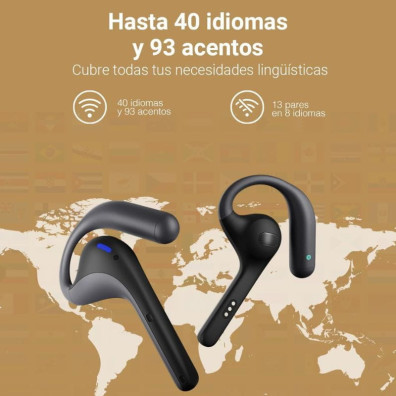 Auriculares Traductor Timekettle W4 Pro IA Negro en Tiempo Real