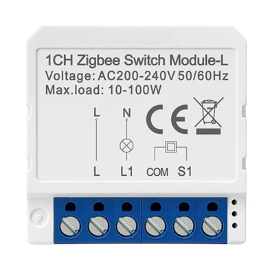 Switch Inteligente Avatto LZWSM16-W1 Blanco con Tecnología ZigBee