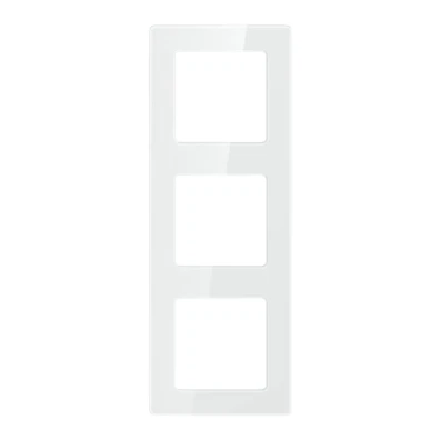 Marco de Interruptores Avatto N-TS10-Frame-W3 blanco