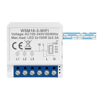Switch Inteligente WiFi Avatto WSM16-W3 Blanco