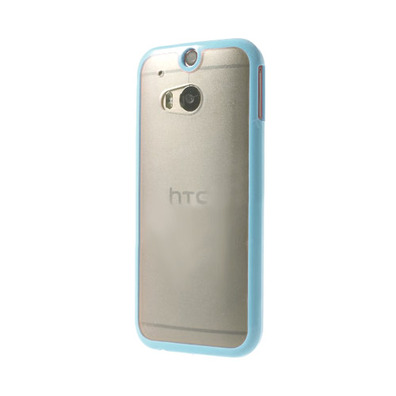 Carcasa protectora para HTC One M8 Azul Claro