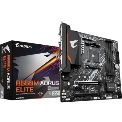 Gigabyte B550M AORUS ELITE AMD Zócalo AM4 Micro ATX Negro 128GB