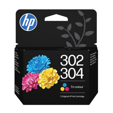 CARTUCHO HP Nº 302 Nº 304 PARA HP DeskJet 1110, 2130, 2600, 3630, 3700 series, HP ENVY 4520, 5010, 5 - Tricolor