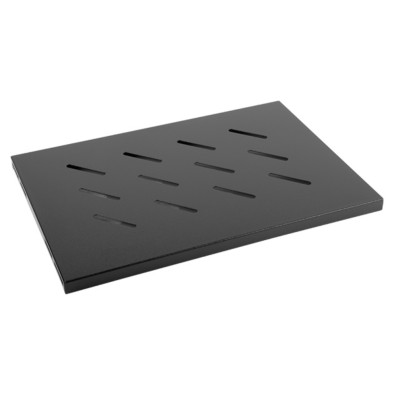 ESTANTERÍA FIJA DE 19" 1U/486X270MM CAPACIDAD DE CARGA MÁXIMA HASTA 120KG NEGRO