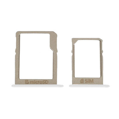 Repuesto Porta-SIM/MicroSD Samsung Galaxy A3/A5/A7 Blanco