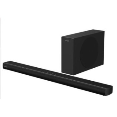 Barra de Sonido y Subwoofer AIWA HE-1200SW 2.1 120W BT HDMI-ARC Óptica