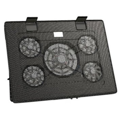 Base de Refrigeración Mars Gaming MNBC2 con 5 Ventiladores Ultra Silenciosos - Hasta 17.3"
