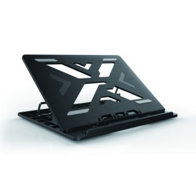 SOPORTE DE PORTÁTIL CONCEPTRONIC DE ALUMINIO NEGRO