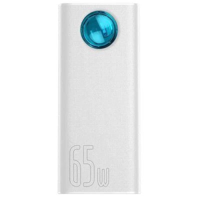 Baseus Power Bank Amblight 30000 mAh 65W Blanco