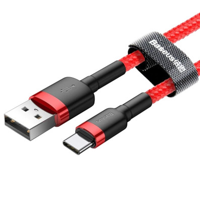 Baseus Cafule Cable USB Tipo C 1M - Rojo
