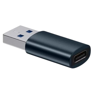 Adaptador Baseus Ingenuity USB 3.1 Negro USB-A a USB-C