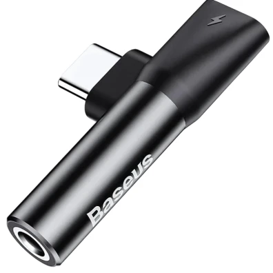 Audio Converter L41 Adaptador De Puerto Usb-c A Usb-c + Jack De Auriculares 3.5mm