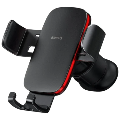 Baseus Soporte para Coche Gravity Air 2 Metal Age Negro y Rojo