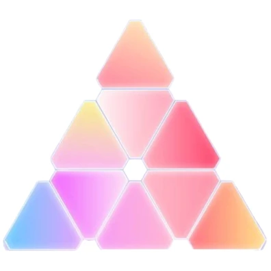 Kit LED Triangular BD Quamtum - 6 piezas, Iluminación LED de Alta Calidad