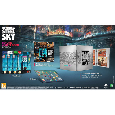 Beyond a Steel Sky Book Edition PS4