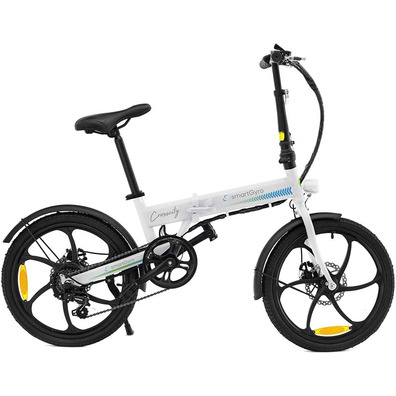 Bicicleta Eléctrica SmartGyro Ebike Crosscity Blanca