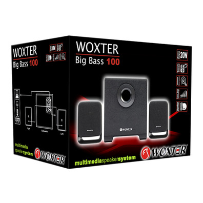 Altavoces Woxter Big Bass 100