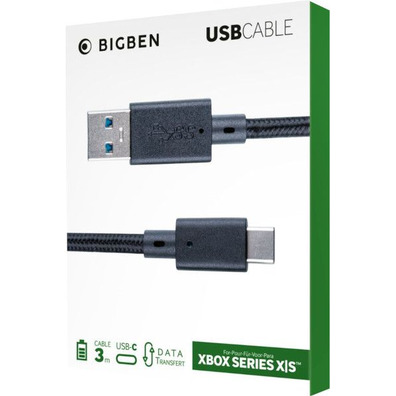 BigBen Cable USB C 3 metros Xbox Series X/S