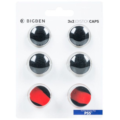 BigBen Thumbgrip 3x2 Joystick Caps para mando Dualsense PS5