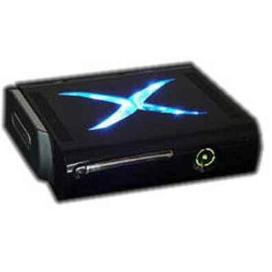 Carcasa Completa XCM Xbox 360 Black Knight W/Blue