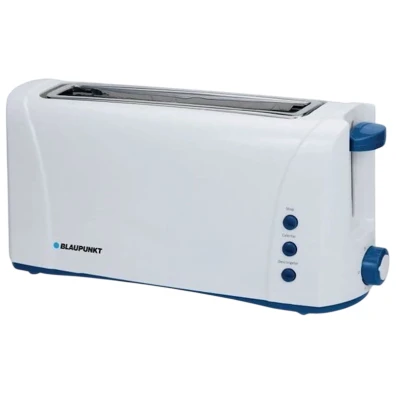 Tostadora Blaupunkt BP4001 Blanca de Ranura Larga - Ideal para Cocina