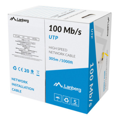 LANBERG Cable de Alta Calidad para Conectividad Profesional y Doméstica