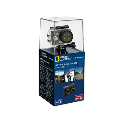 Bresser Cámara Deportiva National Geographic Full HD Action Camera 140º 30m