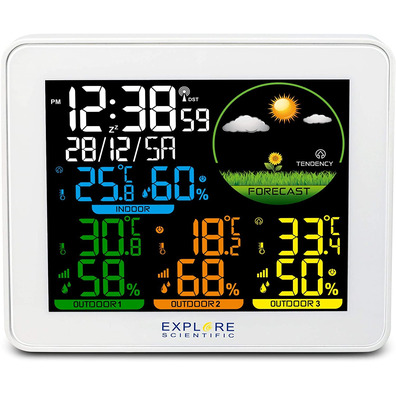 Bresser Explorer Color Weather Station (3 Sensores)