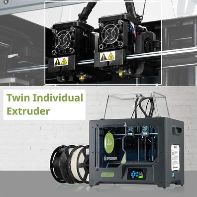 Bresser Impresora 3D Doble Extrusor T-Rex 2