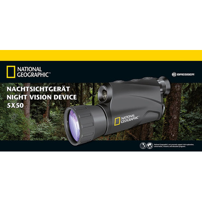 Bresser Monocular Digital de Visión Nocturna National Geographic 5x50