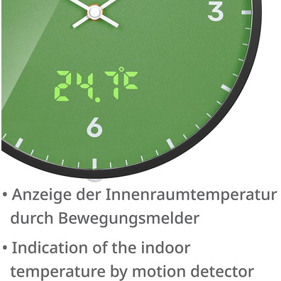 Bresser Mytime LEDSEC Verde