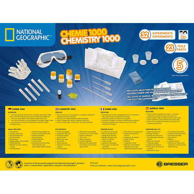 Bresser National Geographic Experimental Chemistry Set 1000