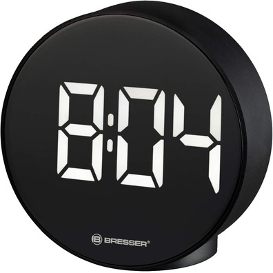 Bresser Reloj Despertador Mytime Echo FXR Negro