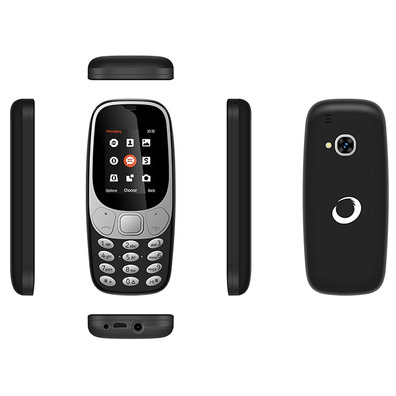 Brigmton btm4 Móvil Senior Dual Sim Negro