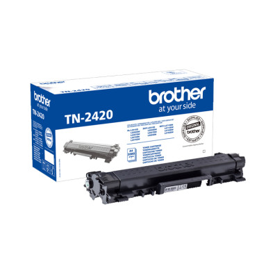 Cartucho Tóner Negro Brother TN2420 - Alta Calidad y Rendimiento