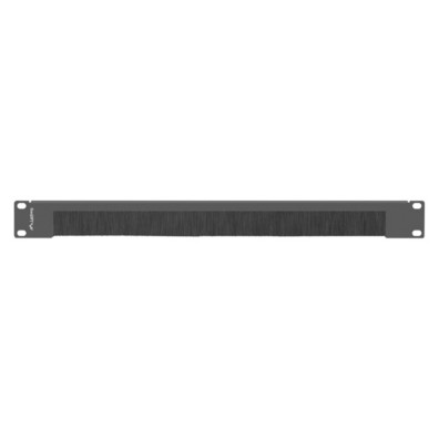 Lanberg AK-1103-B. Panel cepillo para entrada cable 19" 1U