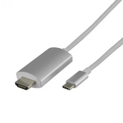 Ksix Cable Adaptador USB Tipo-C a HDMI