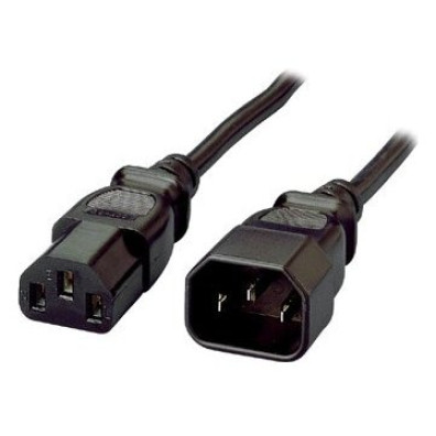 Cable Alargador Alimentación IEC Macho Hembra 1,8M Equip