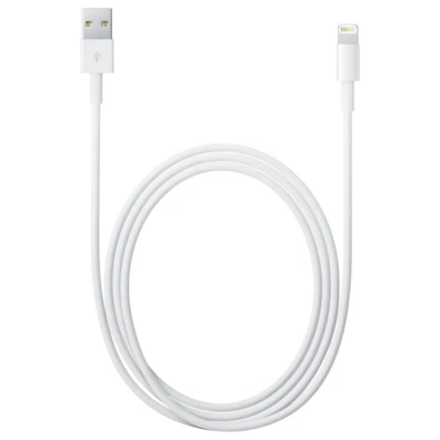 Cable Apple USB 2.0 a Lightning de 2m - Carga y Sincronización Rápida