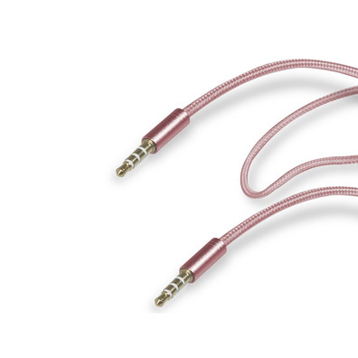 Cable audio stereo 3.5 mm Rosa metálico SBS
