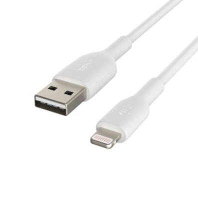 Cable USB-A a Lightning Belkin Boost Charge 2m Blanco