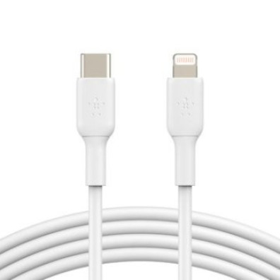 Cable USB-C a Lightning Belkin 1M Boost Charge Blanco