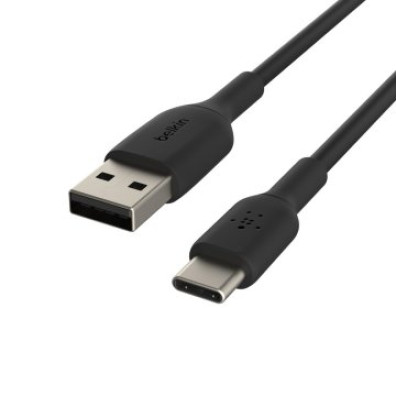 Cable USB-A a USB-C Belkin 2m - Boos Charge™ 2m Negro