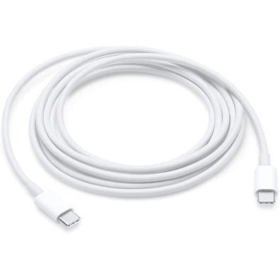 Cable de Carga Apple MLL82ZM/A USB-C a USB-C (2m)